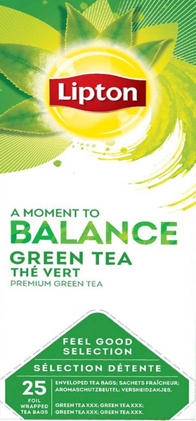 Lipton Balance Green Tea (6 x 25 teabags)