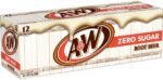 A&W USA Zero Sugar Root Beer (12 x 0,355 Liter cans)