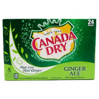 Canada Dry Ginger Ale (24 x 0,33 Liter cans PL)