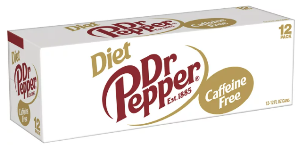 Dr. Pepper USA Diet Caffeine Free (12 x 0,355 Liter cans)