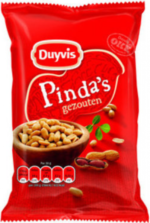 Duyvis Pinda's Gezouten (20 x 60 gr.) - Salted peanuts