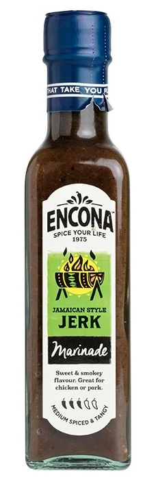 Encona Jamaican Style Jerk Marinade (6 x 220 ml)