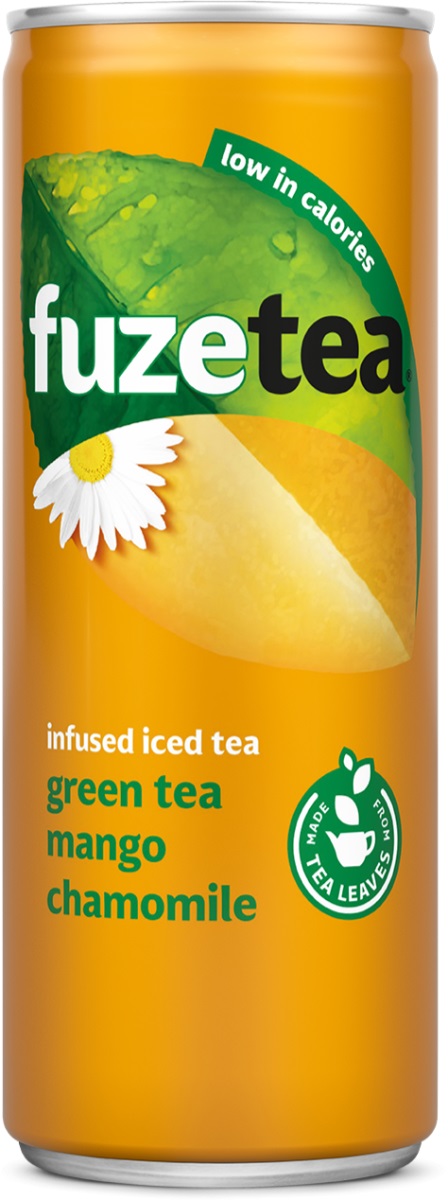 Fuze Tea Green Tea Mango Chamomile (24 x 0,33 Liter cans NL)
