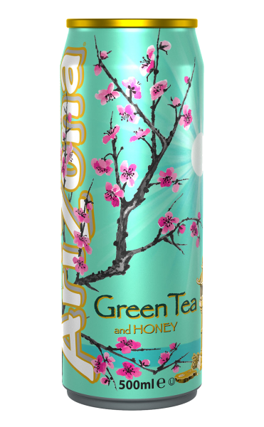 Arizona Green Tea and Honey (12 x 0,5 Liter cans NL)