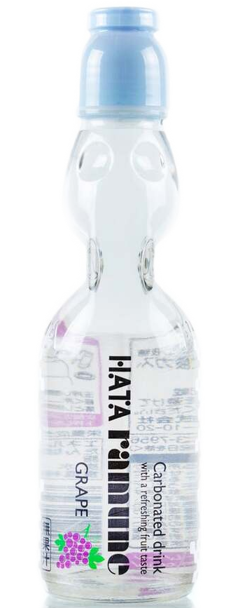 Hata Ramune Clear Water Grape (30 x 0,2 Liter bottles JP) 001400