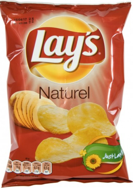 Lay's Naturel Crisps (20 x 40 gr.)
