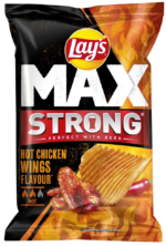 Lay's Max Strong Hot Chicken Wings Chips (9 x 150 gr.)