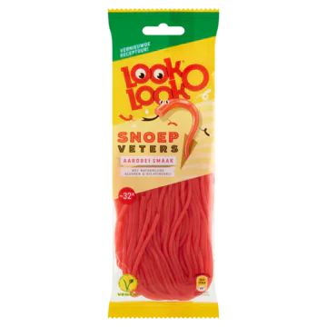 Look-O-Look Candy Laces Strawberry (125 Gr.)
