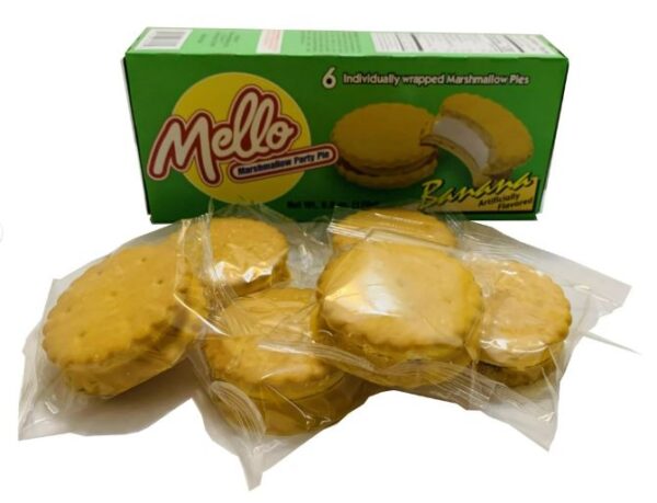Mello Marshmallow Party Pie Banana (170 Gr.)