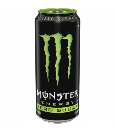 Monster Energy Zero Sugar Regular GREEN (12 x 0,5 Liter cans UK)