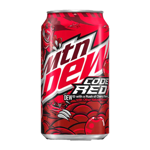Mountain Dew USA Code Red (12 x 0,355 Liter Cans)