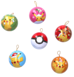 Pokémon Christmas Balls With Candy (12 Christmas Balls)