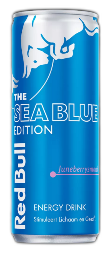 Red Bull Energy The Sea Blue Edition (12 x 0,25 liter cans NL) Juneberry
