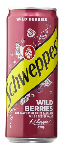 Schweppes Wild Berries (24 x 0,33 Liter cans BE)