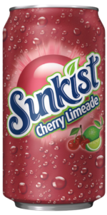 Sunkist USA Cherry Limeade (12 x 0,355 Liter cans)