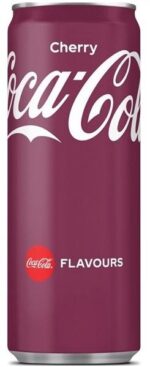 Coca Cola Cherry Sleek Can (24 x 0,33 Liter cans BE)