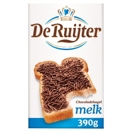 De Ruijter Chocoladehagel Melk (3 x 390 Gr.)