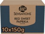 Lay's Sensations Red Sweet Paprika Chips (10 x 150 gr.)