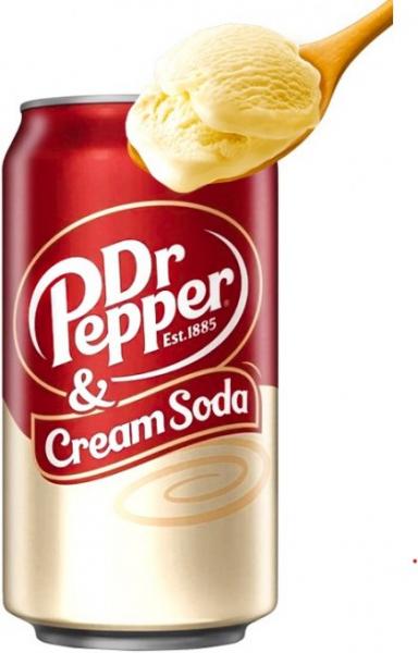 Dr. Pepper USA Cream Soda (12 x 0,355 Liter cans)