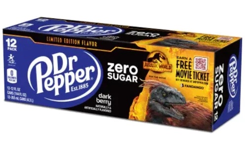 Dr. Pepper USA Dark Berry Zero Sugar (12 x 0,355 Liter cans)