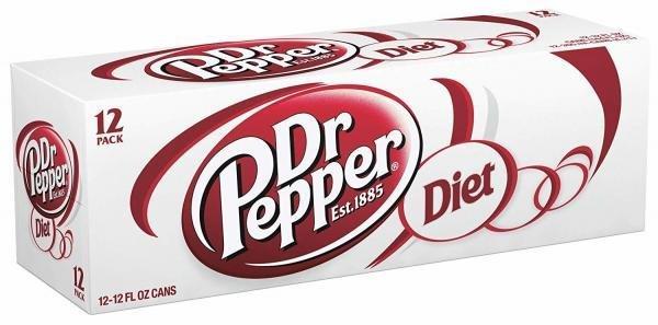 Dr. Pepper USA Diet (12 x 0,355 Liter cans)