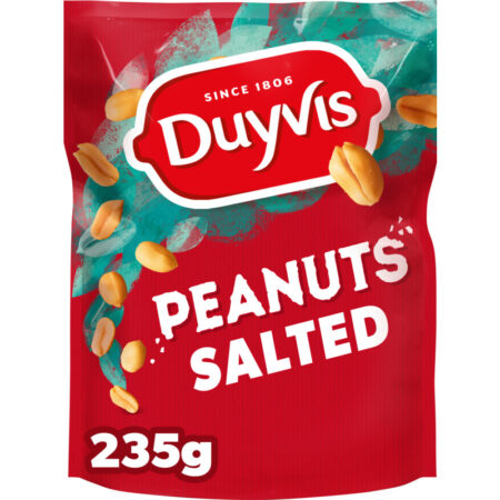 Duyvis Pinda's Gezouten (10 x 235g) - Salted peanuts