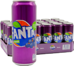 Fanta Cassis (24 x 0,33 Liter cans NL)