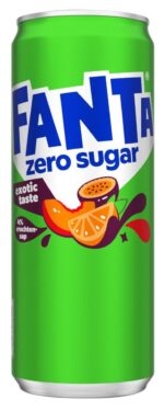 Fanta Zero Sugar Exotic (24 x 0,33 Liter cans NL)