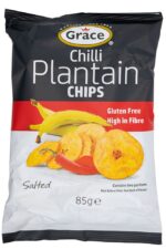 Grace Chilli Plantain Chips (9 x 85 gr)