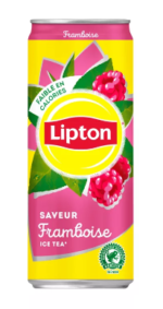 Lipton Ice Tea Framboise (24 x 0,33 Liter Cans FR) Raspberry