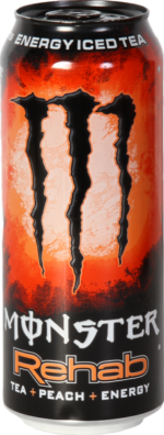 Monster Energy Rehab Peach Tea (12 x 0,5 Liter cans HU)