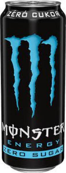 Monster Energy Zero Sugar BLUE (12 x 0,5 Liter cans PL)