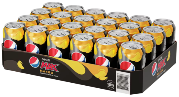 Pepsi Max Mango (24 x 0,33 Liter cans DK)