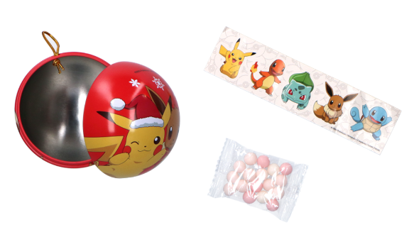 Pokémon Christmas Balls With Candy (12 Christmas Balls)