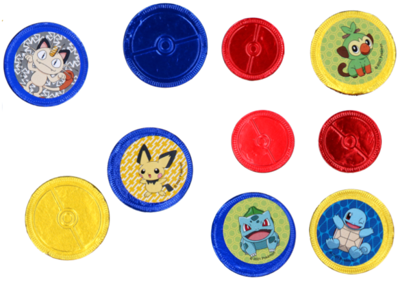 Pokémon Chocolate Coins (32 x 45 Gr.)