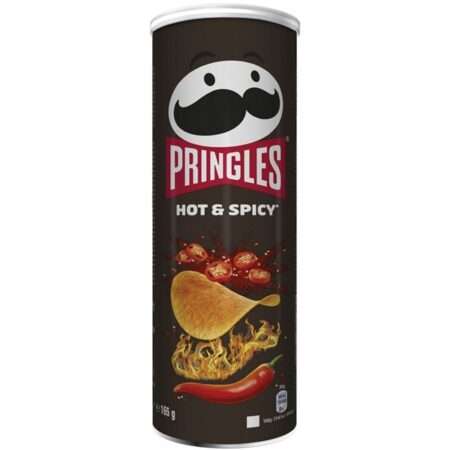 Pringles Hot & Spicy (19 x 165 gr.)