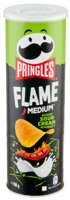 Pringles Flame Kicking Sour Cream (9 x 160 gr.)