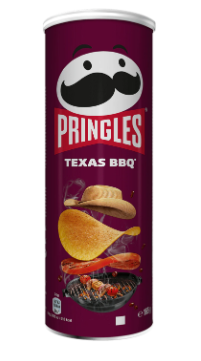 Pringles Texas BBQ (19 x 165 gr.)