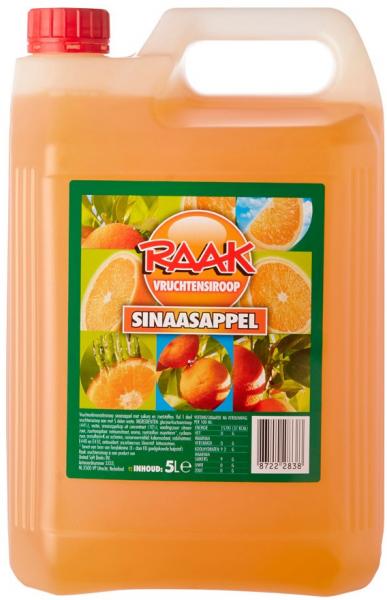 Raak Sinaasappel (5 Liter) jerrycan orange syrup
