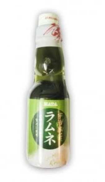 Hata Kosen Ramune Matcha (30 x 0,2 Liter bottles JP) 001384