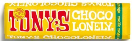 Tony's Chocolonely Milk Chocolate with Nougat (35 x 47 gr.)