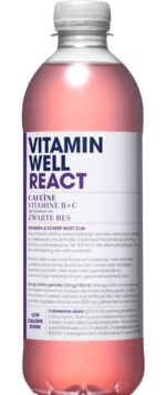 Vitamin Well React (12 x 0,5 Liter PET-bottles NL)